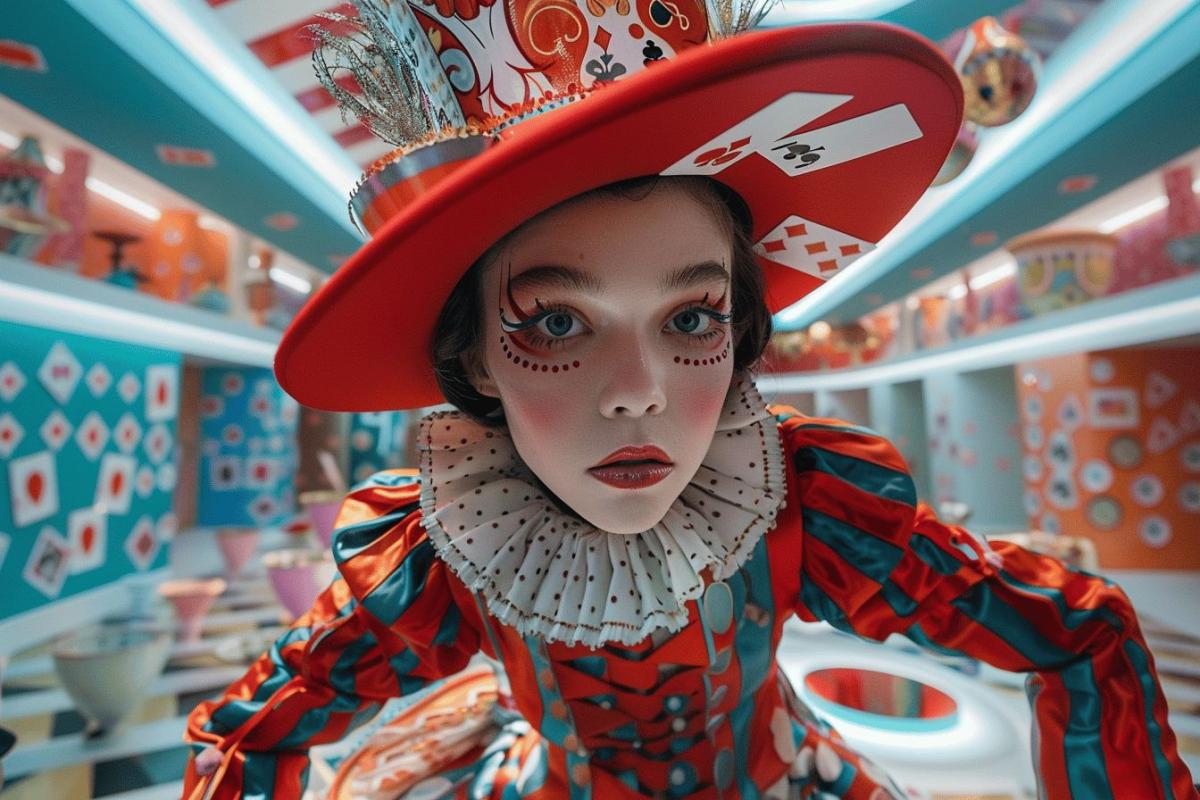 Dior réinvente Alice de Lewis Carroll pour l'ère des enfants gâtés à la Fashion Week de Paris
