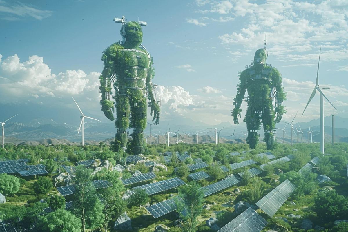 Géants américains de la tech en quête d'énergie verte pour alimenter l'intelligence artificielle