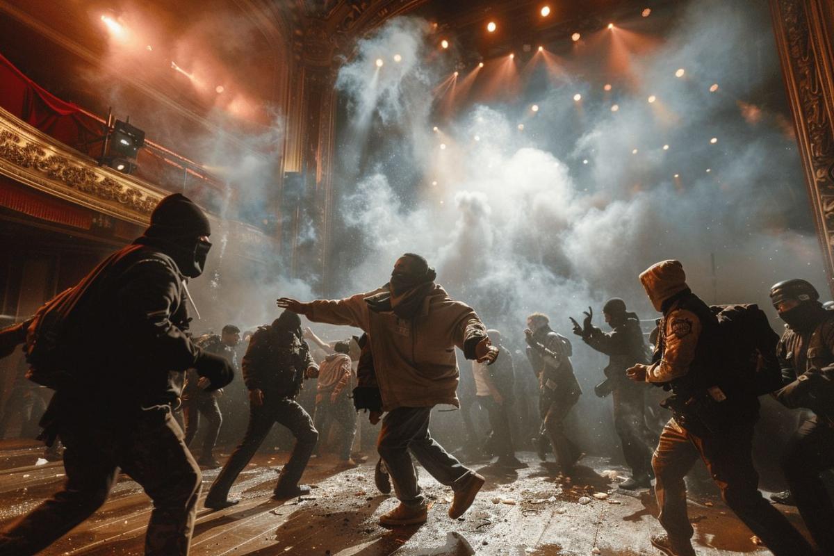 Migrants expulsés d'un théâtre à Paris : affrontements entre manifestants et forces de l'ordre