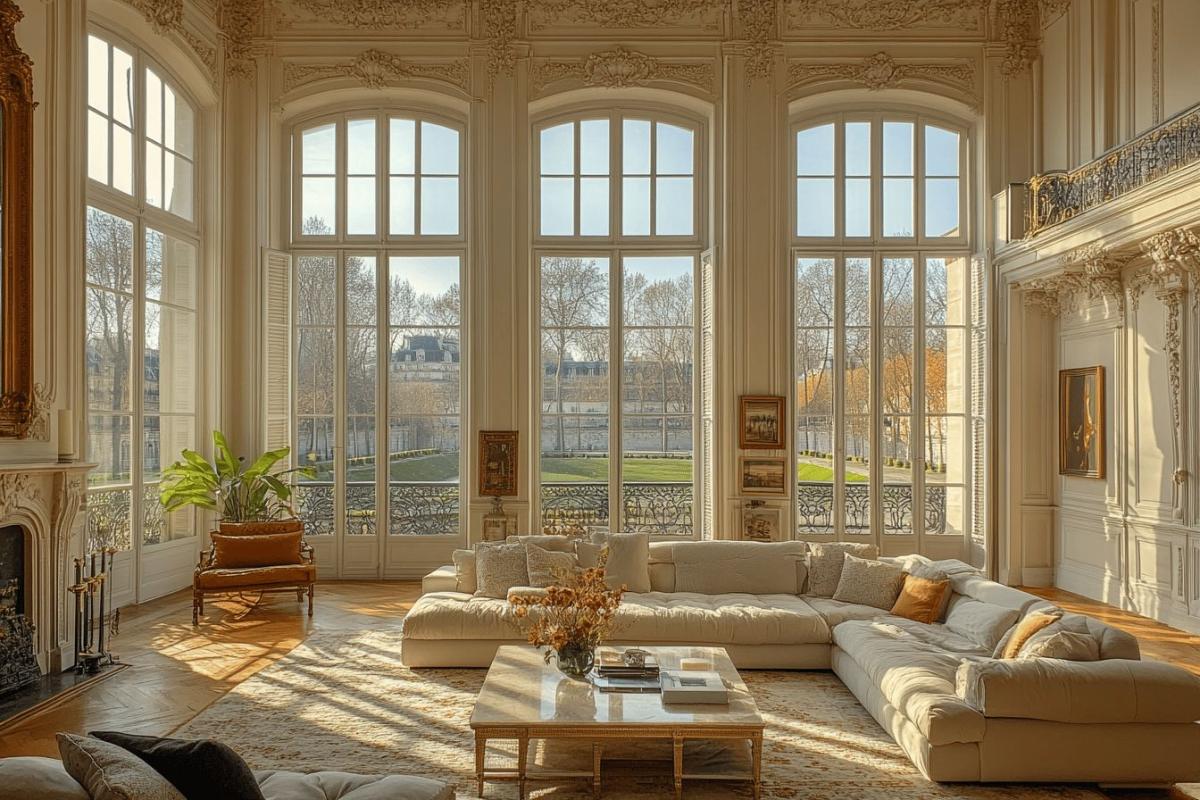 Appartement parisien à 11,6 millions $ près d'un parc historique