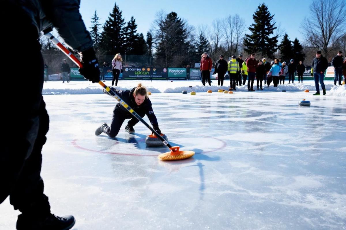 Le curling fait son grand retour : découvrez ce sport passionnant sur glace