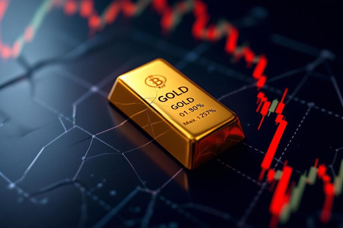 Les bourses mondiales tremblent : l'or sous pression et les pertes s'amplifient