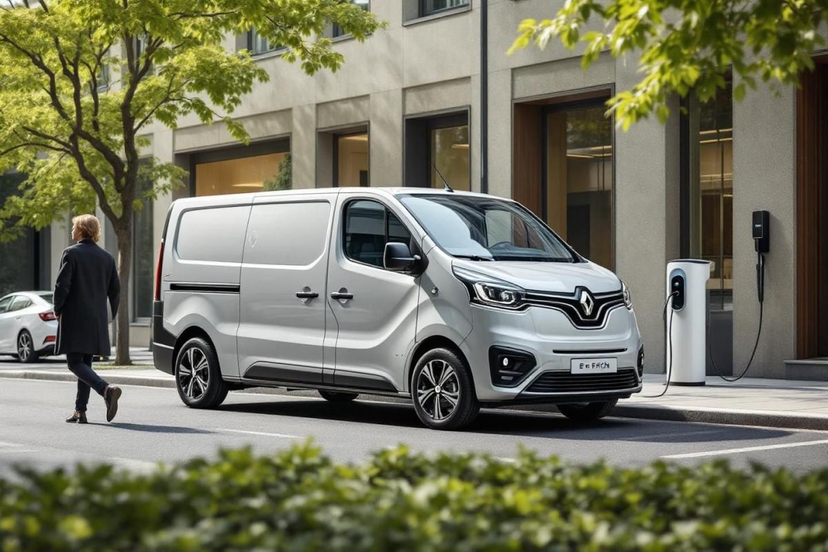 Renault dévoile le Trafic E-Tech, un utilitaire électrique ultra-connecté